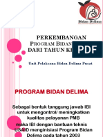 Perkembangan Bidan Delima 2017 - 2018-3
