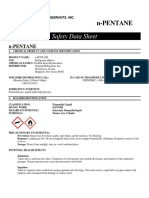 SDS Pentane