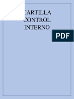 Cartilla Control Interno