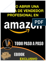 Ebook Como Abrir Cuenta de Vendedor Profesional en Amazon