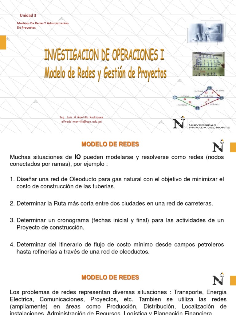 Modelos de Redes en Proyectos | PDF | Science | Enseñanza de matemática
