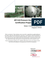 API 510 Pressure Vessel Inspector Certification Preparation Course