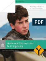 Adolescent Development & Competency: Juvenile Justice Guide Book For Legislators