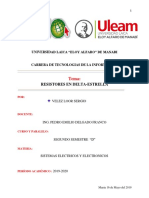 Informe Delta - Estrella Sistemas Electricos