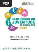 Edital Olimpíadas da juventude