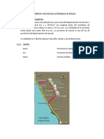 Provincia de Casma: ubicación, clima, hidrología, flora, fauna y geomorfología