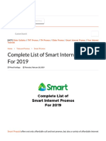List of Data Promos PDF