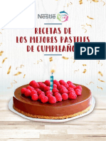 RECETAS DE LAYER CAKE Y TARTAS DE CUMPLEAÑOS