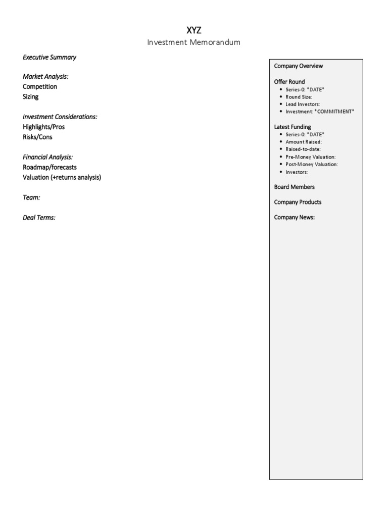 Template - Series IM | PDF