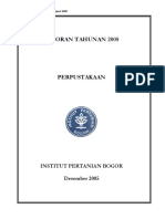 Laporan Tahunan Perpustakaanpusat Ipb 2005 PDF