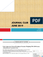 Journal Club June 2019