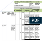 Individual Performance Commitment and Review Form (Ipcrf) For Teacher I-Iii