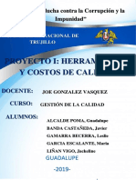 Proyecto I Herrramientas y Costos de Calidad