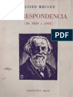 Eliseo Reclus - Correspondencia 1850-1905