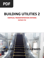 Lecture 1a BUILDING UTILITIES 2 Moving Electric Stairways