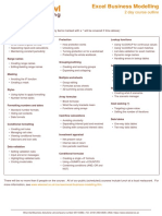 Excel Business Modelling PDF