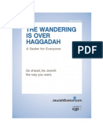 The Wandering Is Over Haggadah Second Edition 2013