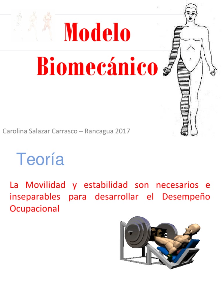 Modelo Biomecanico | PDF | Biomecánica | Dolor