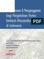 ID Perencanaan Penganggaran Bagi Pengelolaan Hutan Berbasis Masyaraka PDF