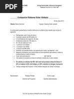Cotizacion Sistema solar Villa Nueva.docx