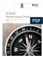 ROSMA Performance Check