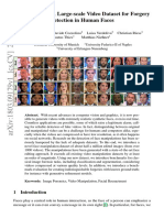 FaceForensics: A Large-Scale Video Dataset For Forgery Detection in Human Faces