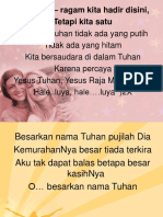 Kita bersaudara di Tuhan