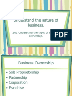 2.01 Business Ownership