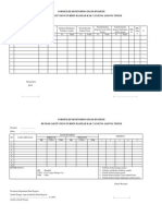 Formulir Monitoring Hand Hygiene Rsu NH