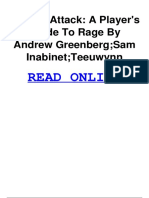 Savage Attack A Players Guide To Rage by Andrew GreenbergSam InabinetTeeuwynn