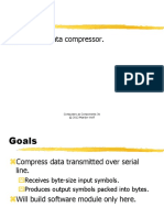 Example: Data Compressor.: Computers As Components 3e © 2012 Marilyn Wolf