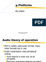 Computing Platforms: Example: Audio Player