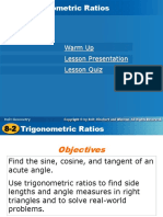 Trig Ratios Power Point