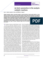 Multidimensional Steric Parameters in The Analysis of Asymmetric Catalytic Reactions