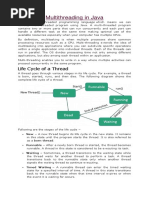 Multi Threading in Java