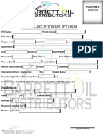 Barrett Oil Distributors Job Application Form 1-2