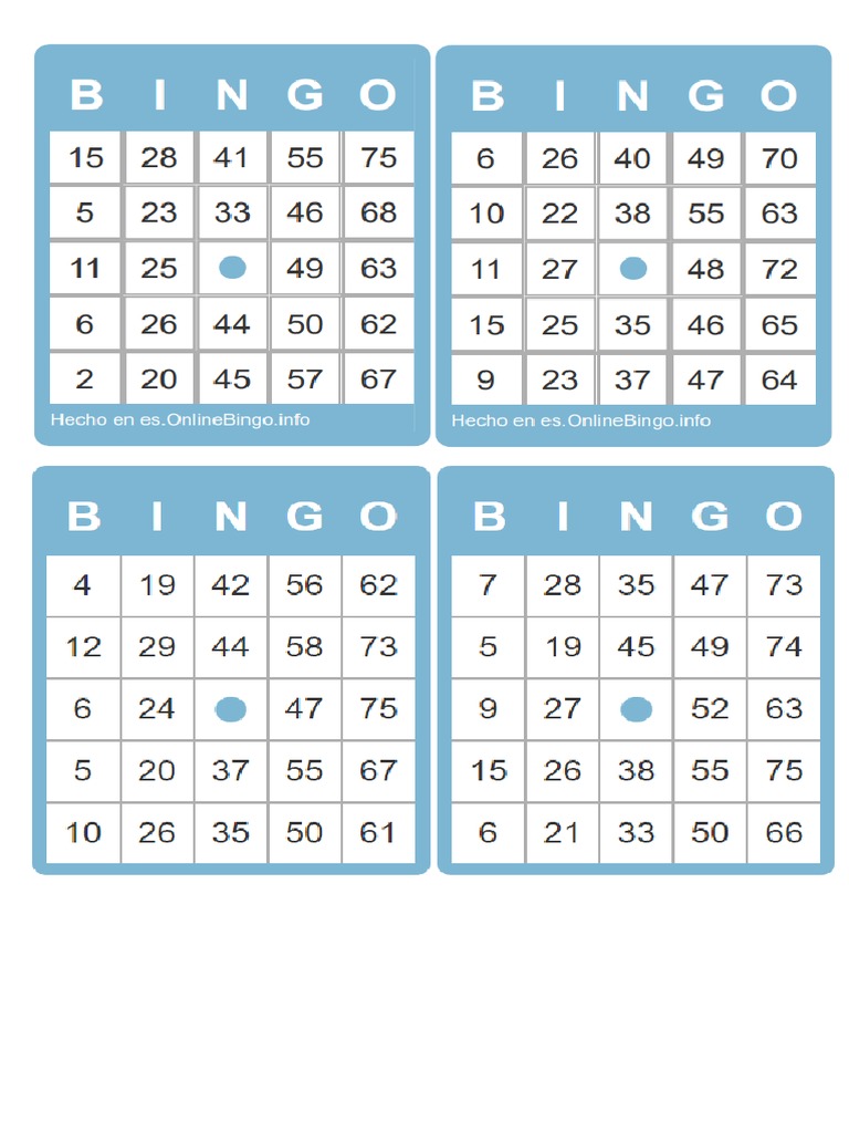 tablas de bingo.docx