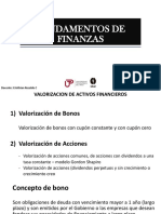 Valoracion de Activos Financieros