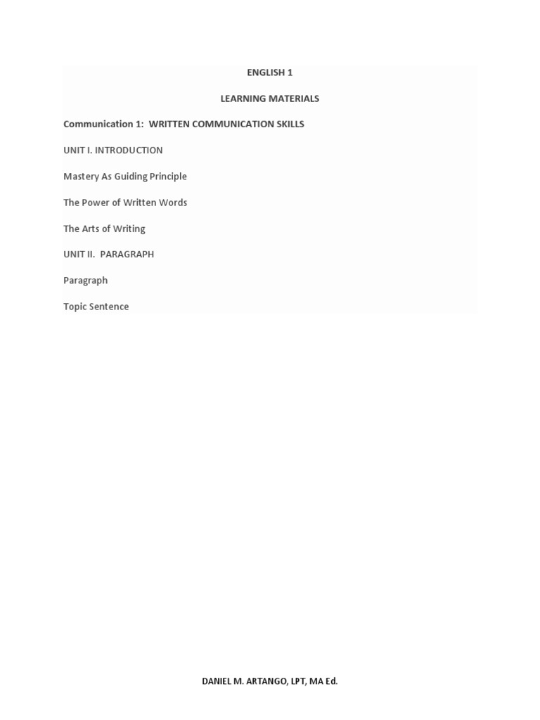 Eng | Download Free PDF | Rhetoric | Curriculum