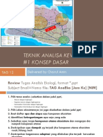 Teknik Analisa Geografi