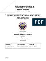 (Income Computation & Disclosure Standards) : Income in Light of Icds