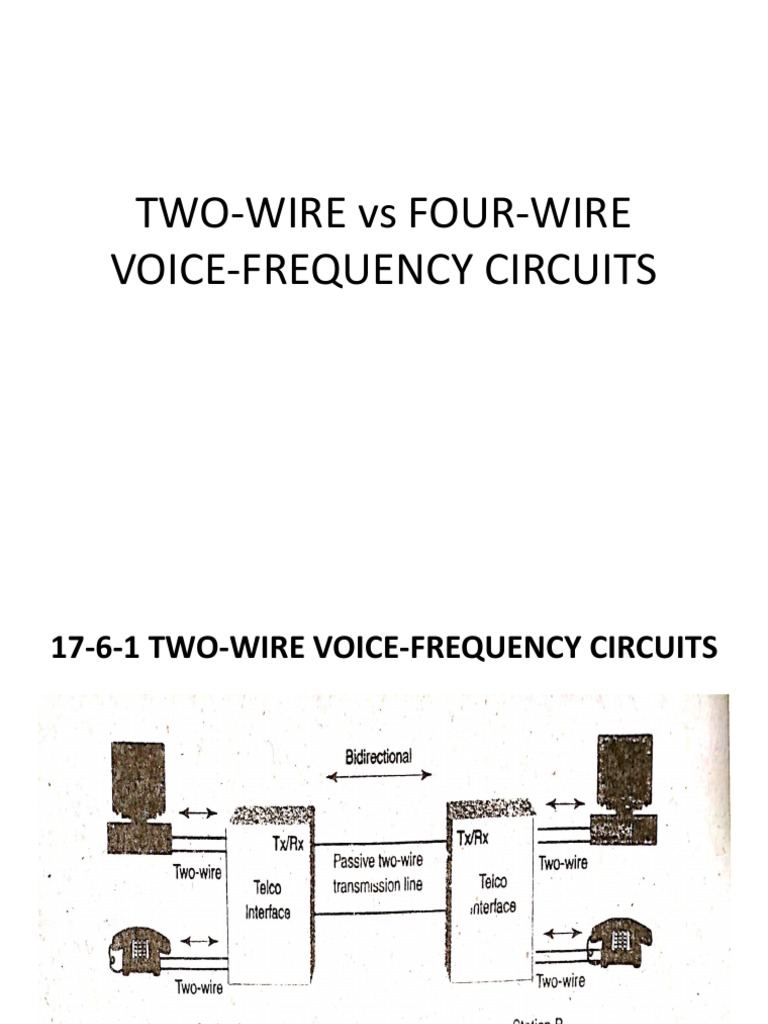 Two Wire Vs Four Wire PDF