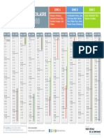 Calendrier scolaire 2019-2020