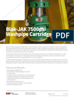 Blak-JAK 7500psi Washpipe Cartridge