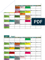 Activities Calendar 19-20 Two Rows Per Week Jul 2019