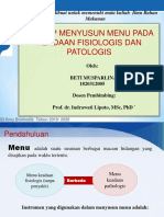 Prof. in. .Prinsip Menyusun Menu Pada Keadaan Fisiologis Dan Patologis