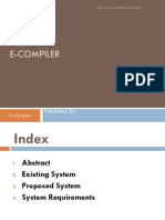 E Compiler