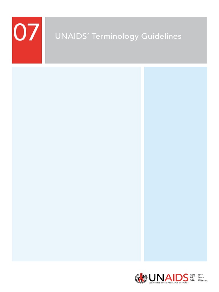 Hiv Aids Terminology