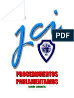 Procedimiento Parlamentario JCI