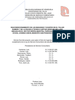 Informe Servicio - Docxeste